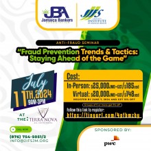 JBA/JIFS ANT-FRAUD SEMINAR GOLD SPONSORSHIP